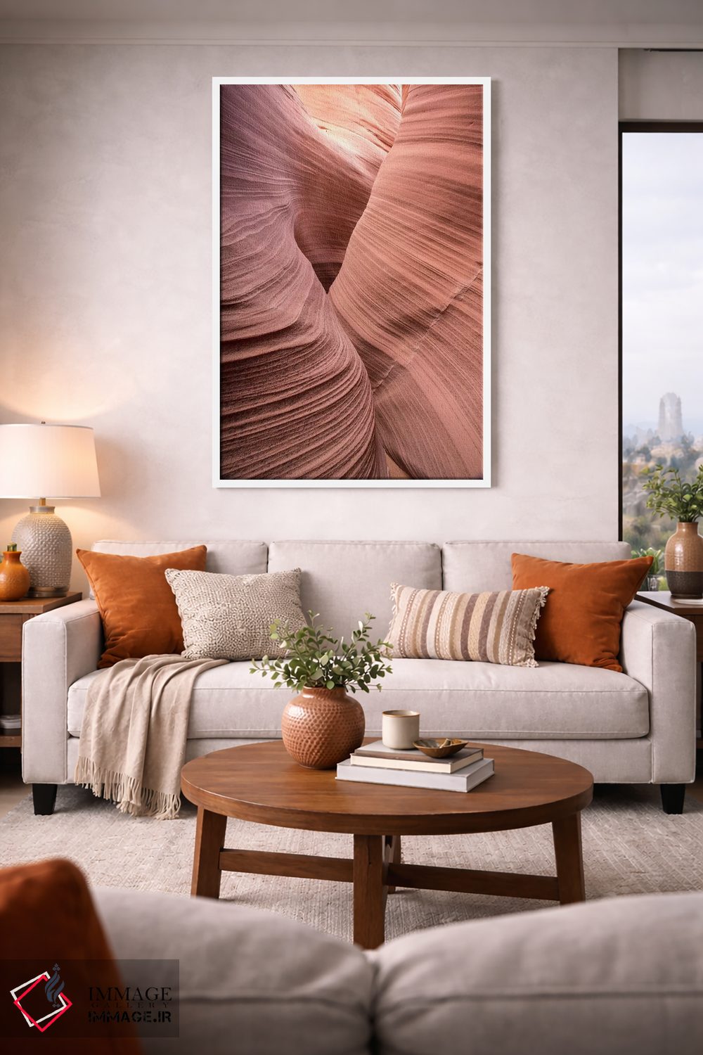 تابلو دکوراتیو مارپیچ پنج اثر موایسس لوی - D1W