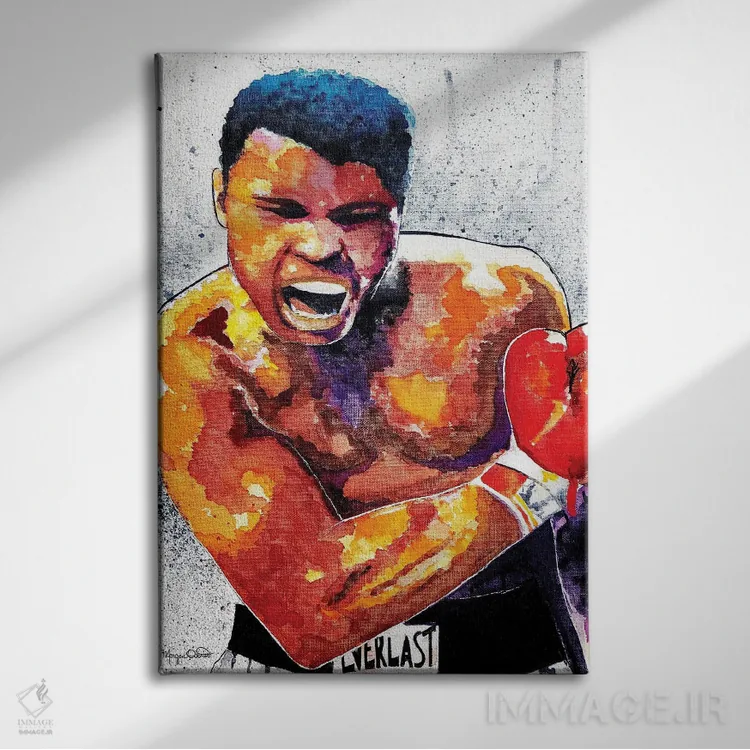 تابلو دکوراتیو برترین اثر مورگان اورتون - نمای روبهرو روی دیوار