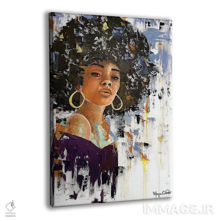 تابلو دکوراتیو شگفتی اثر مورگان اورتون - نمای پرسپکتیو محصول