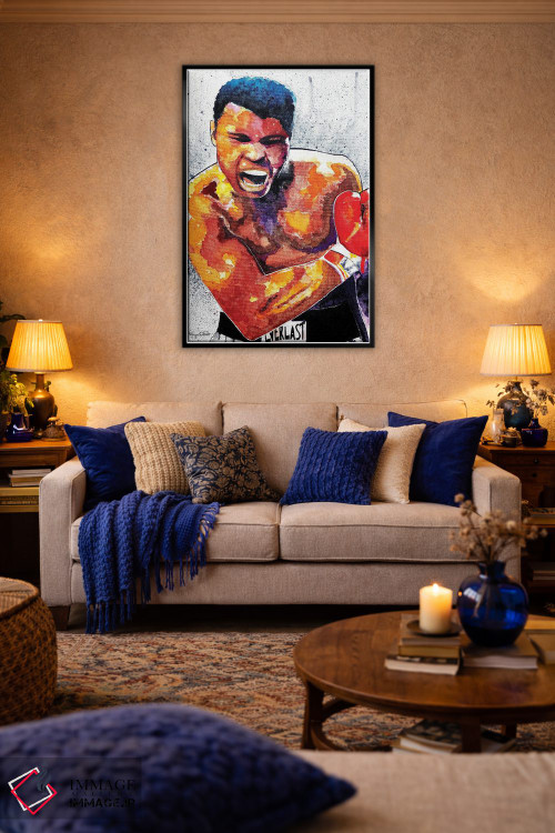 تابلو دکوراتیو برترین اثر مورگان اورتون - D4B