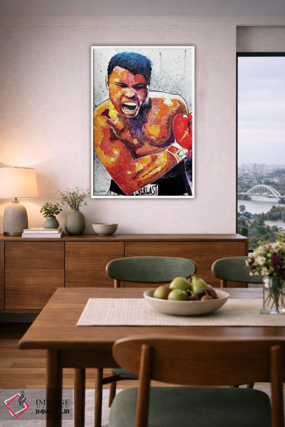 تابلو دکوراتیو برترین اثر مورگان اورتون - D5W