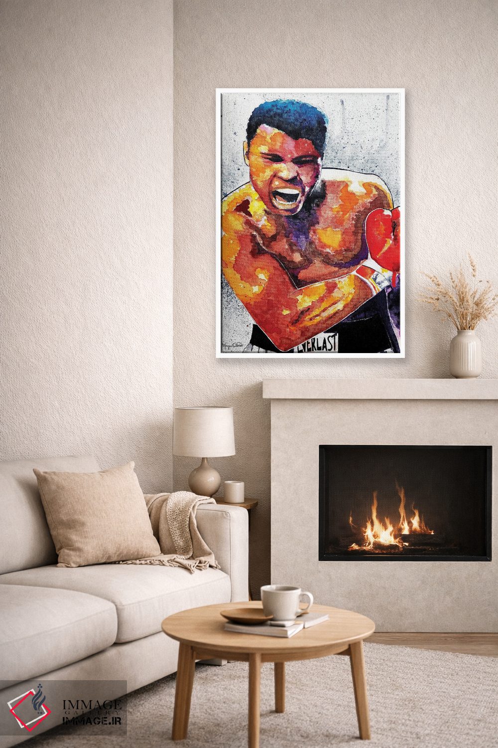 تابلو دکوراتیو برترین اثر مورگان اورتون - D6W