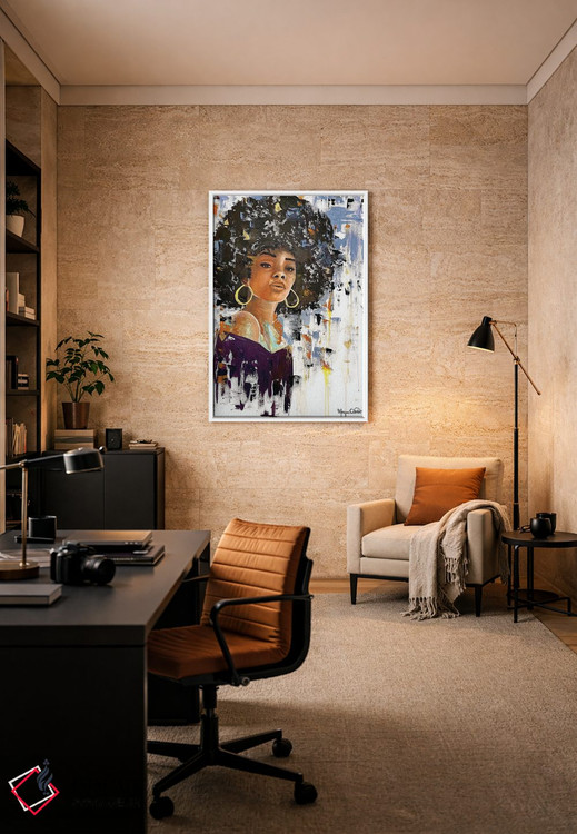 تابلو دکوراتیو شگفتی اثر مورگان اورتون - D6W