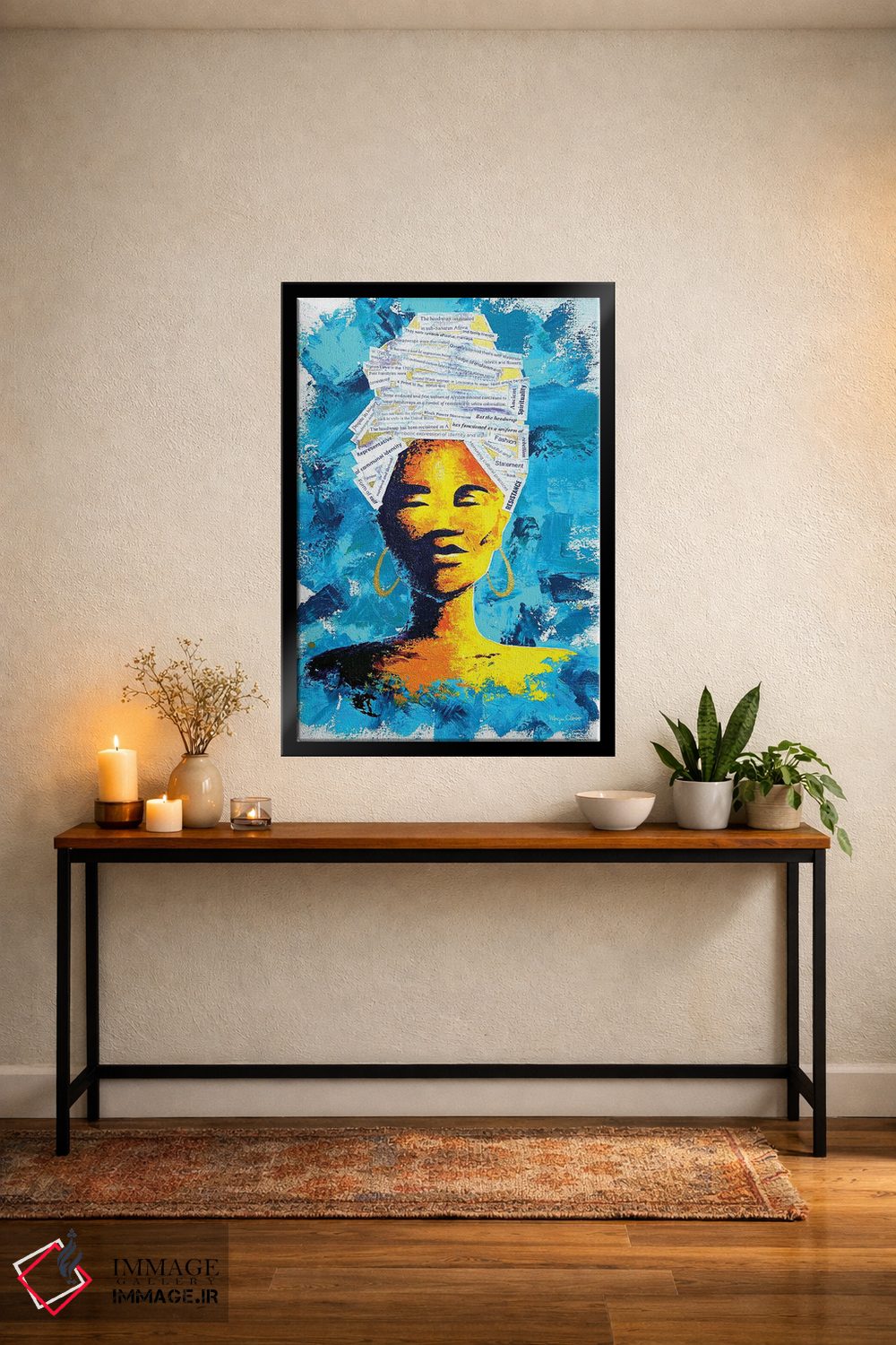 تابلو دکوراتیو دوکو اثر مورگان اورتون - D5B