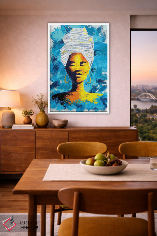 تابلو دکوراتیو دوکو اثر مورگان اورتون - D6W