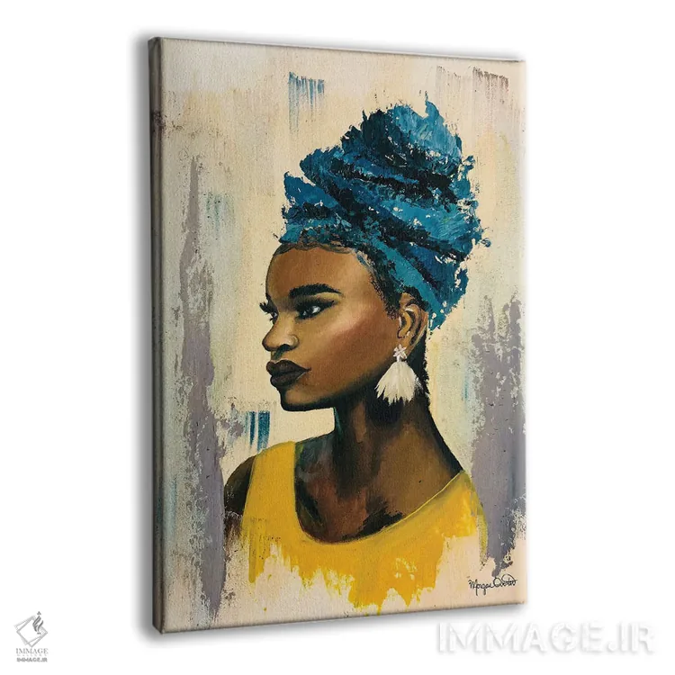 تابلو دکوراتیو الهی اثر مورگان اورتون - نمای پرسپکتیو محصول