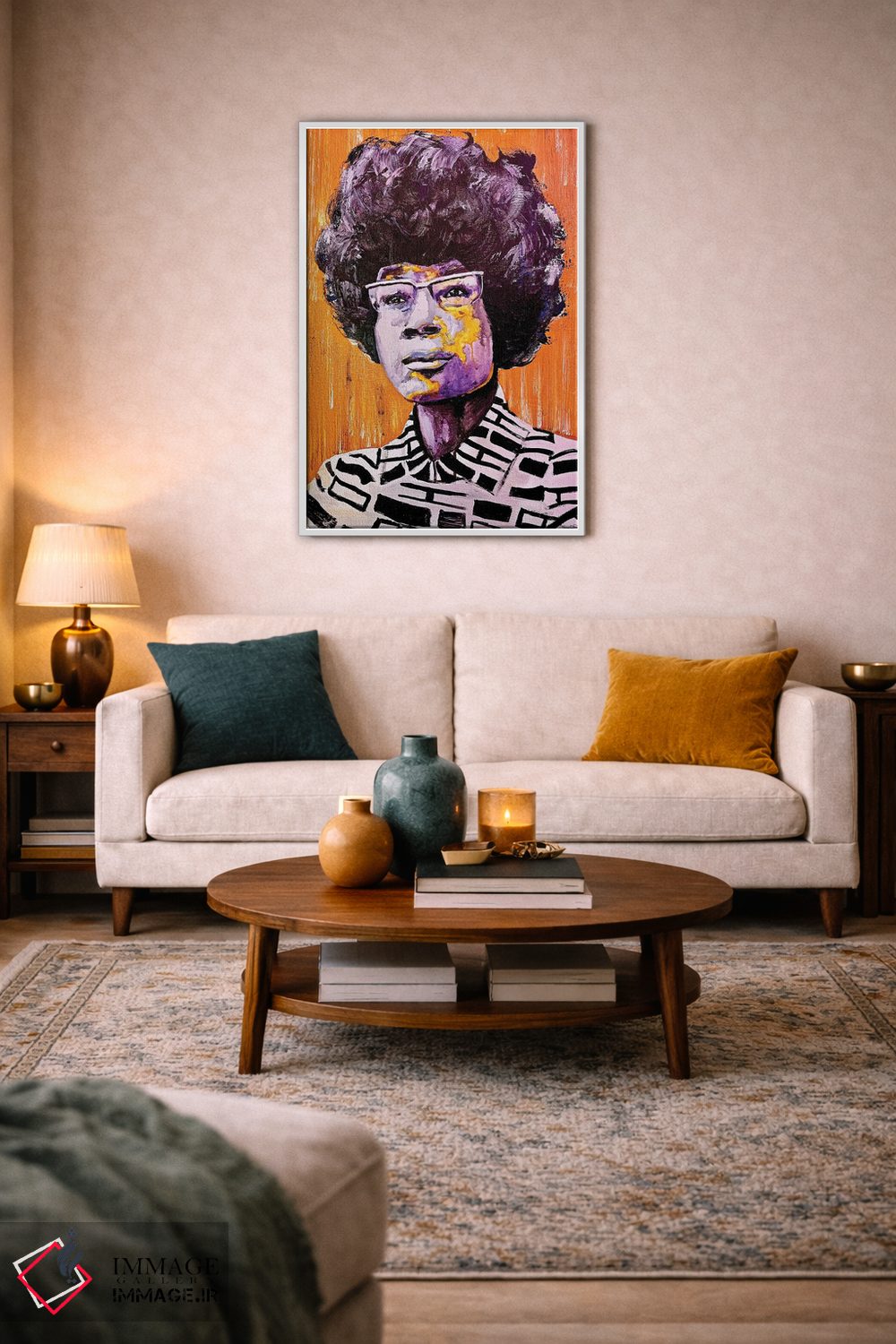 تابلو دکوراتیو چیژولم اثر مورگان اورتون - D3W