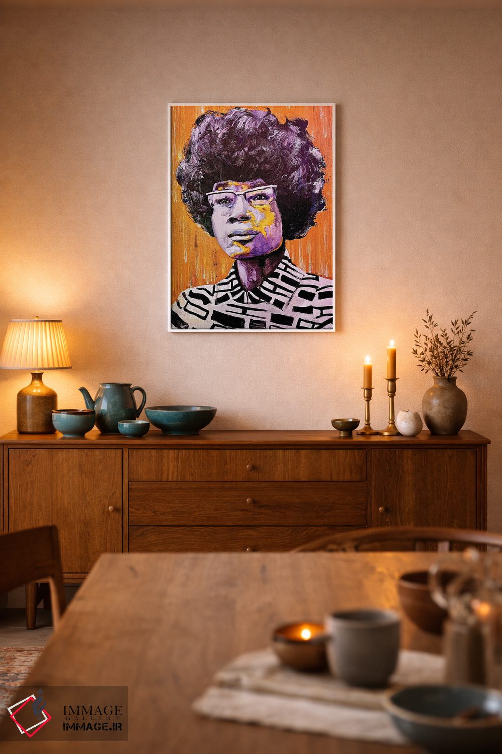 تابلو دکوراتیو چیژولم اثر مورگان اورتون - D5W