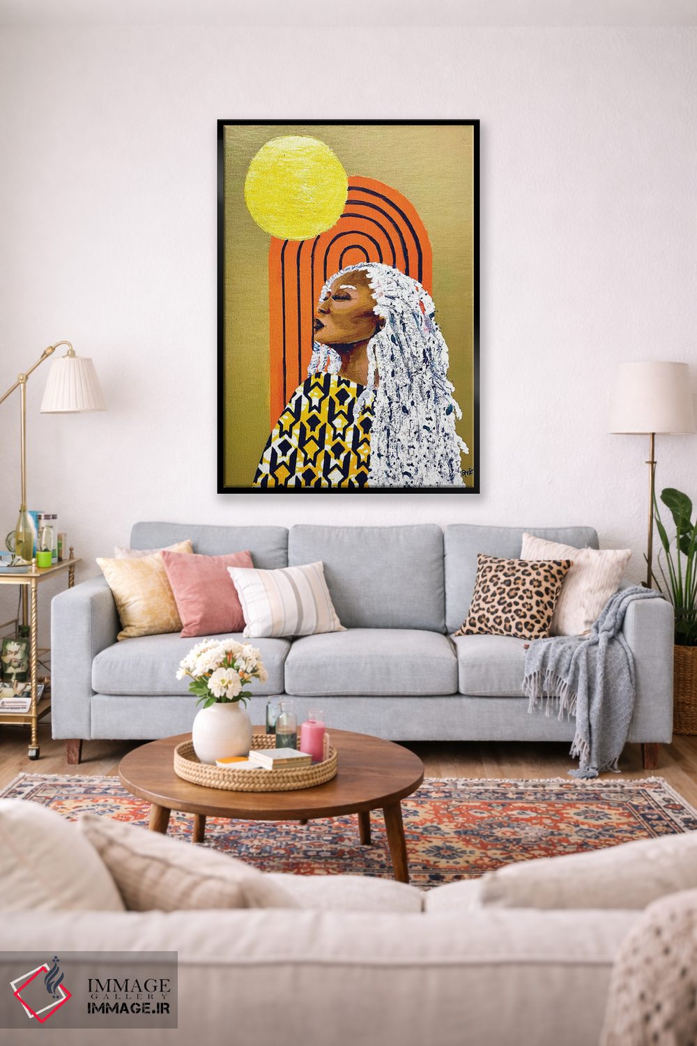 تابلو دکوراتیو در افق اثر مورگان اورتون - D2B