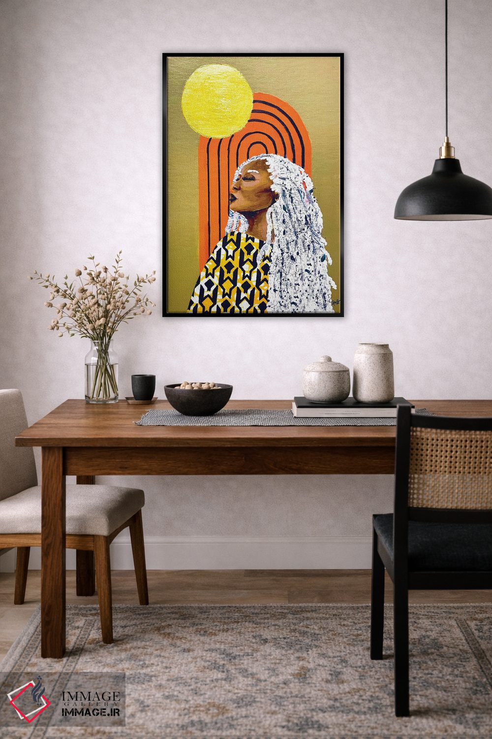 تابلو دکوراتیو در افق اثر مورگان اورتون - D6B