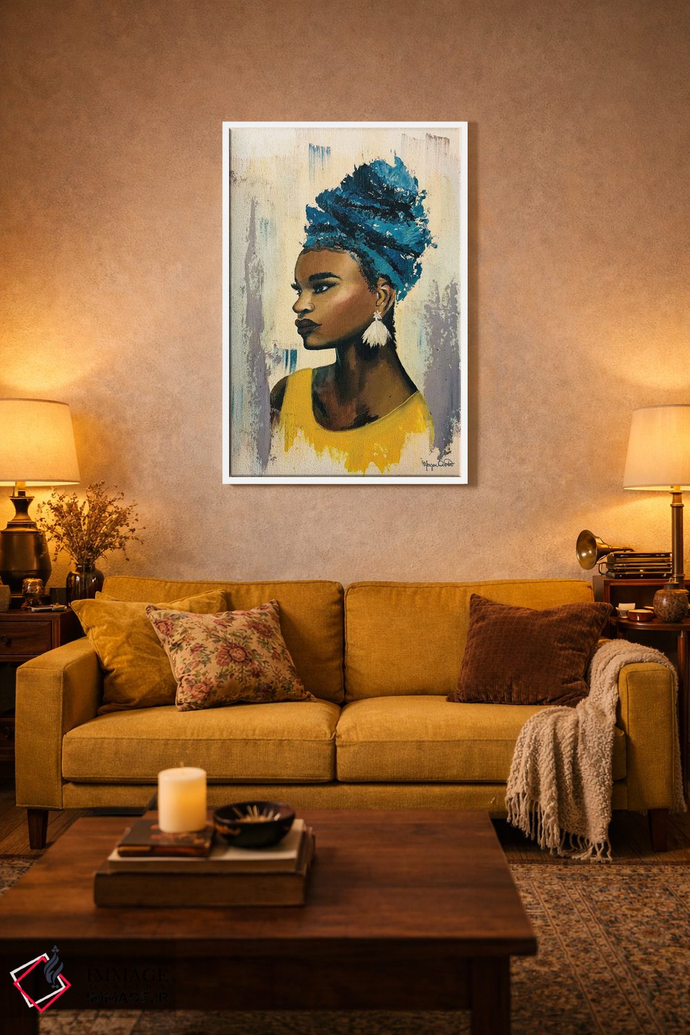 تابلو دکوراتیو الهی اثر مورگان اورتون - D4W