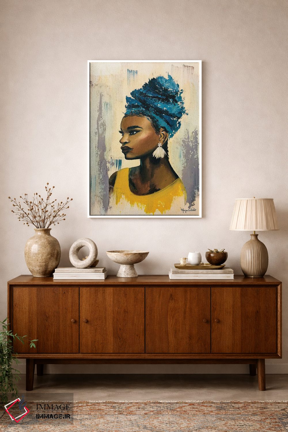 تابلو دکوراتیو الهی اثر مورگان اورتون - D2W