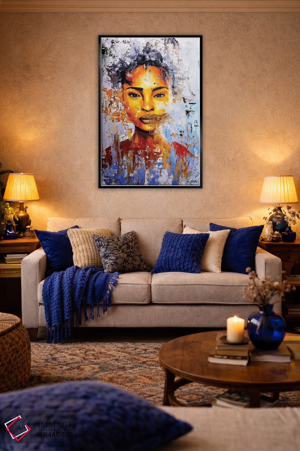 تابلو دکوراتیو پدیدار شدن اثر مورگان اورتون - D3B