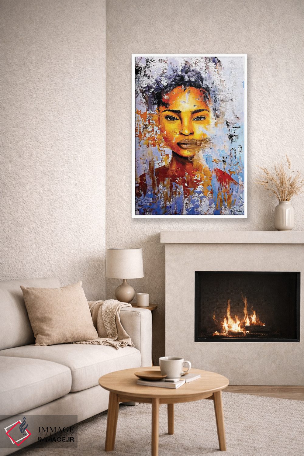 تابلو دکوراتیو پدیدار شدن اثر مورگان اورتون - D5W