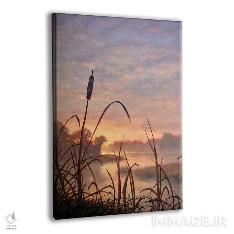 تابلو دکوراتیو میان پرده اثر مایکل اورویک - نمای پرسپکتیو محصول