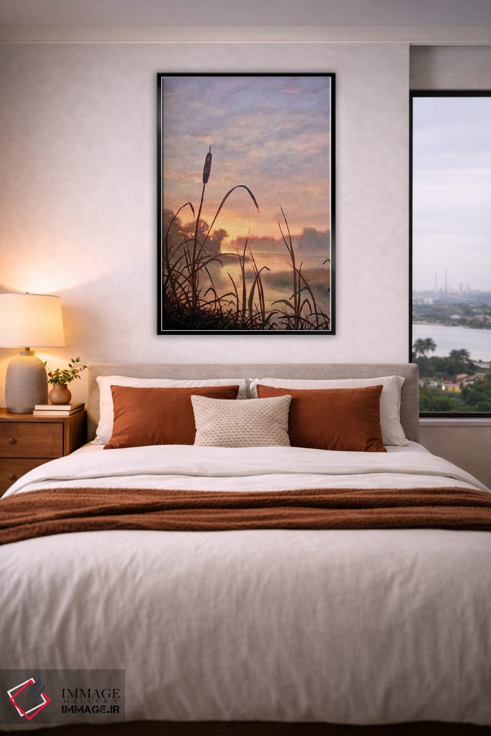 تابلو دکوراتیو میان پرده اثر مایکل اورویک - D4B