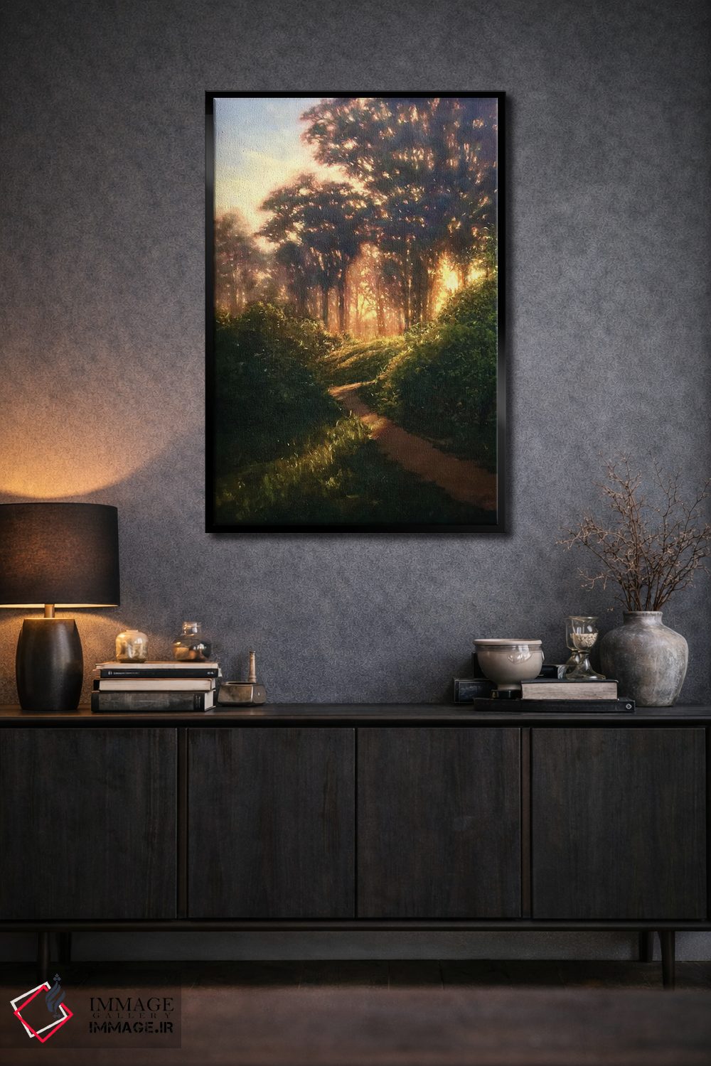 تابلو دکوراتیو گلدن گیت اثر مایکل اورویک - D2B