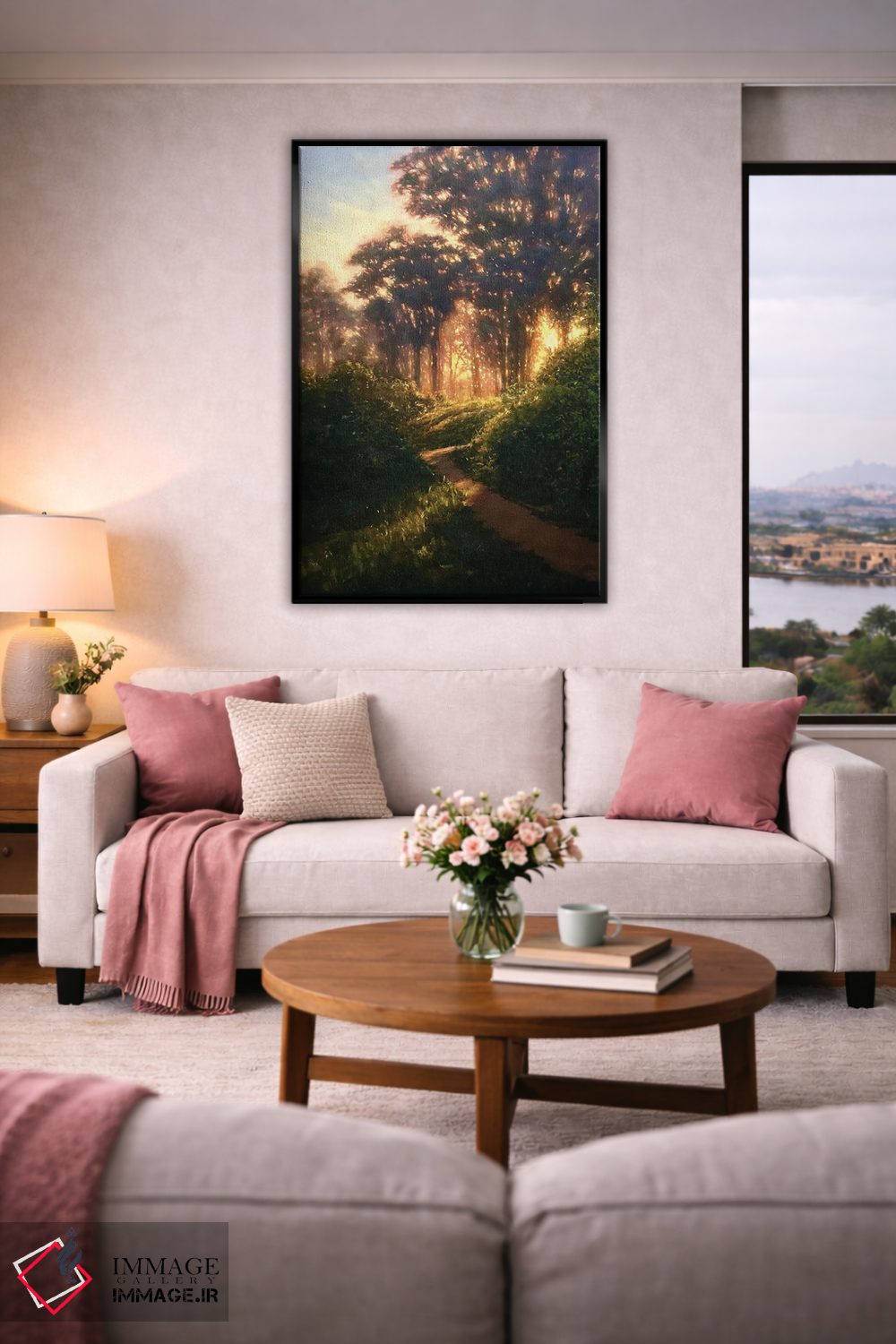 تابلو دکوراتیو گلدن گیت اثر مایکل اورویک - D4B