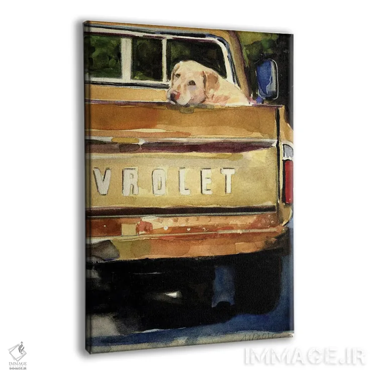 تابلو دکوراتیو سواری رایگان اثر مولی ای. پول - نمای پرسپکتیو محصول