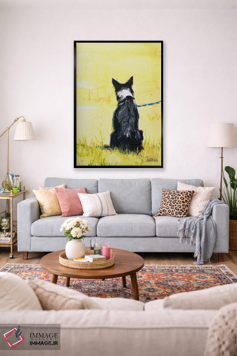 تابلو دکوراتیو سبزی های مزرعه اثر مولی ای. پول - D1B