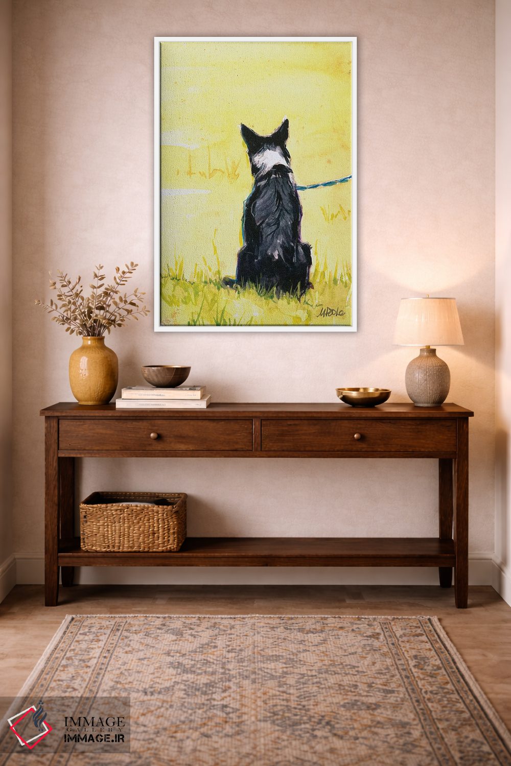 تابلو دکوراتیو سبزی های مزرعه اثر مولی ای. پول - D2W