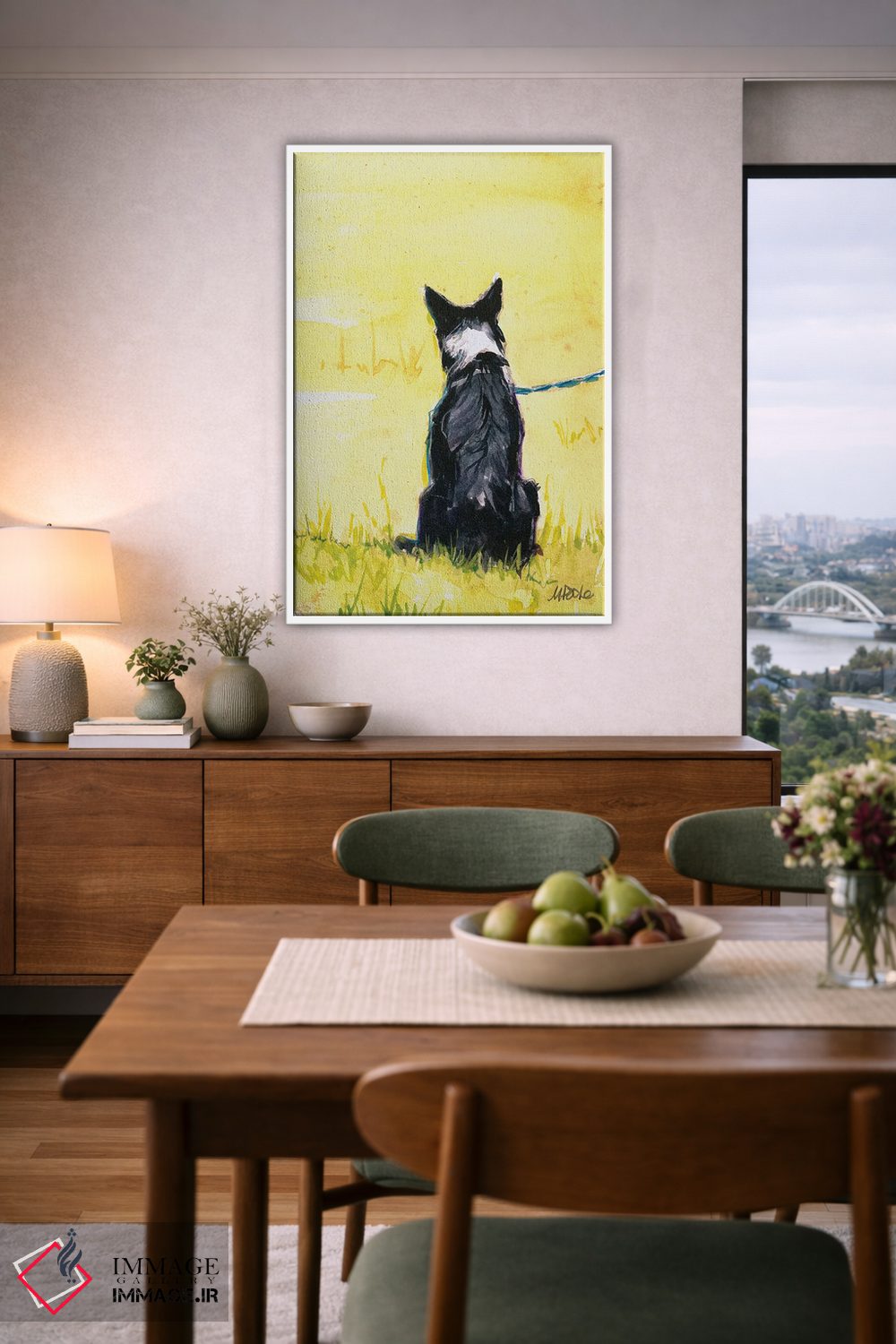 تابلو دکوراتیو سبزی های مزرعه اثر مولی ای. پول - D5W