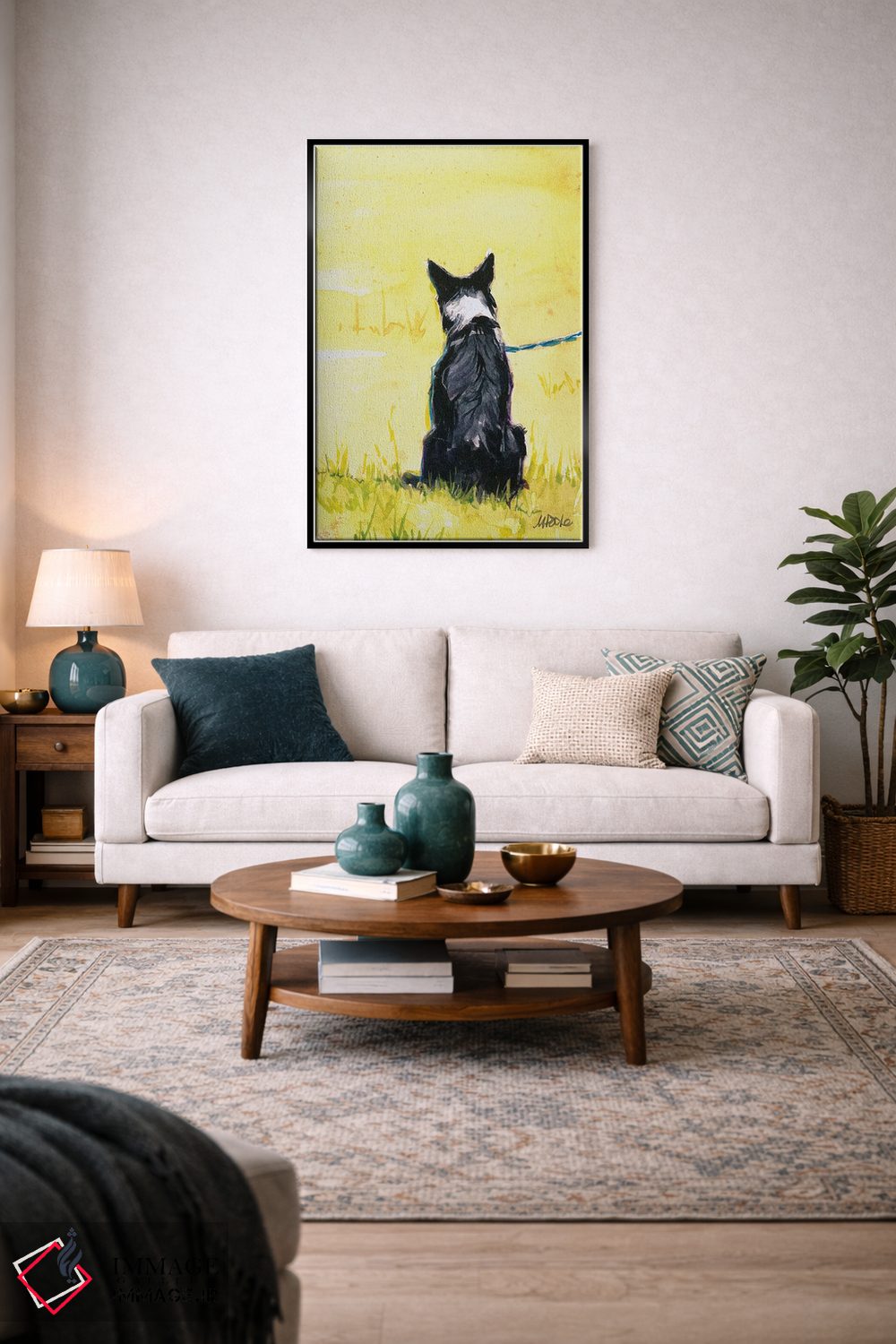 تابلو دکوراتیو سبزی های مزرعه اثر مولی ای. پول - D4B