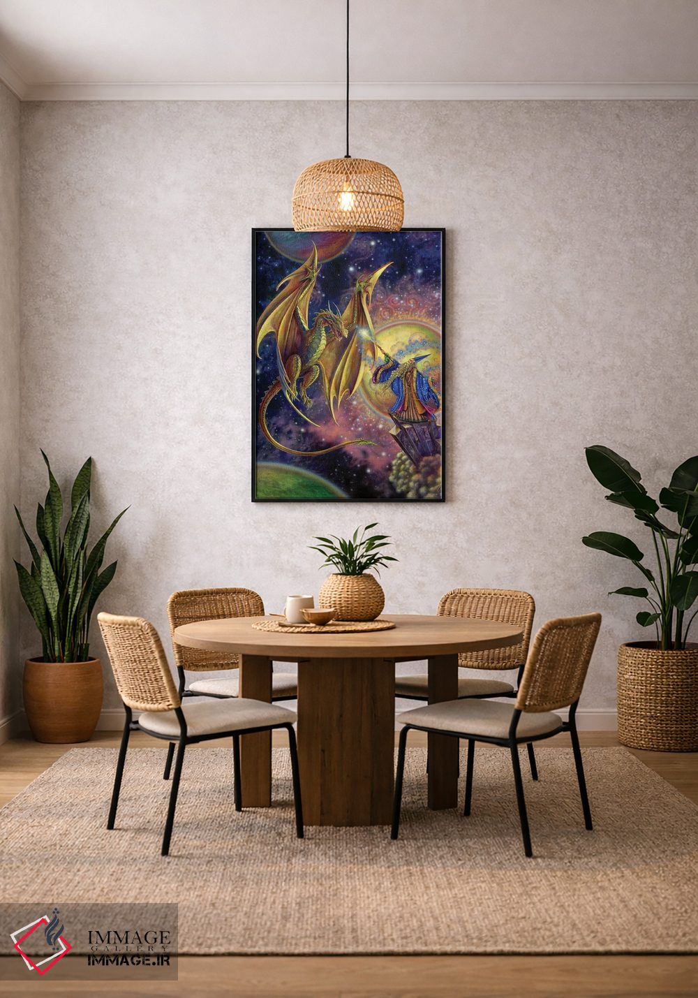 تابلو دکوراتیو جادو اثر مایلز پینکنی - D4B