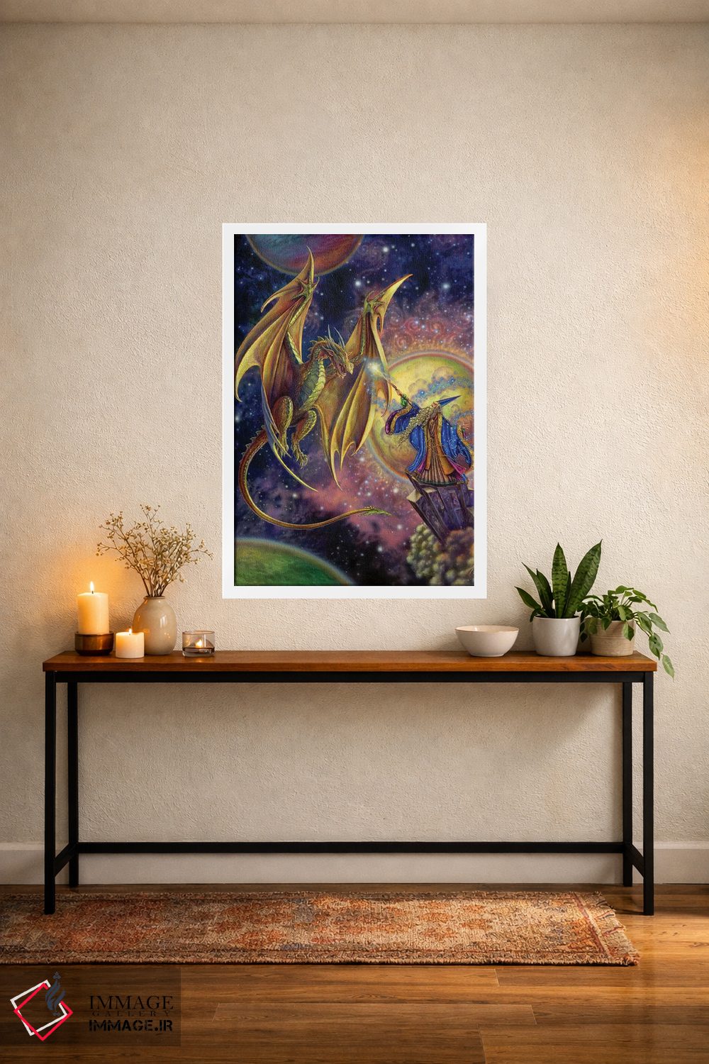 تابلو دکوراتیو جادو اثر مایلز پینکنی - D3W