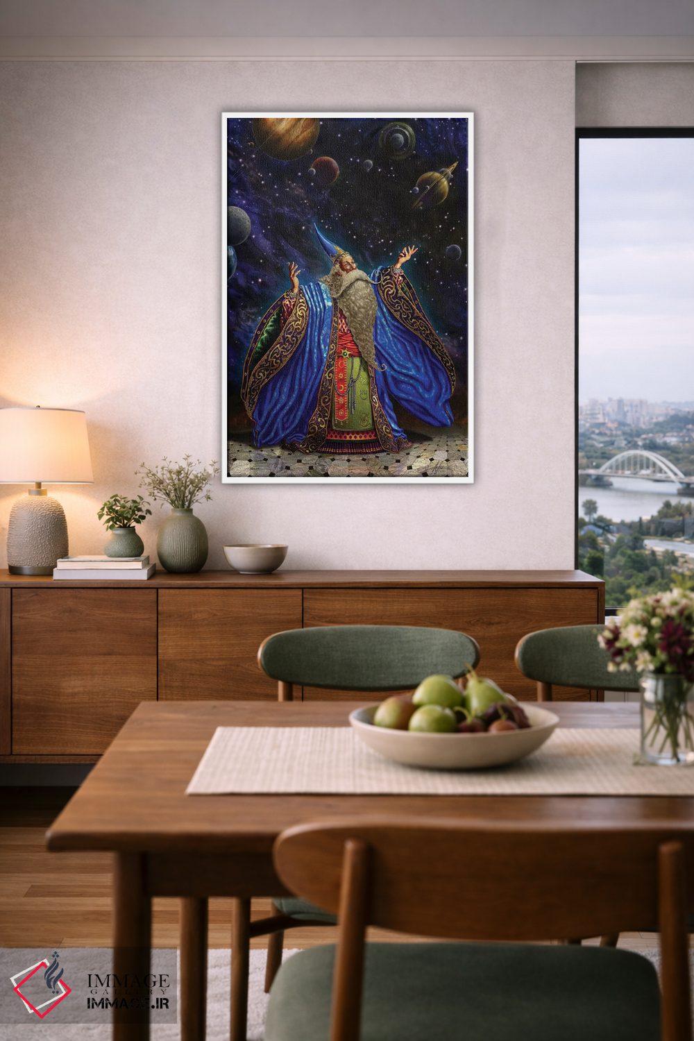 تابلو دکوراتیو پلانتاریوس اثر مایلز پینکنی - D4W