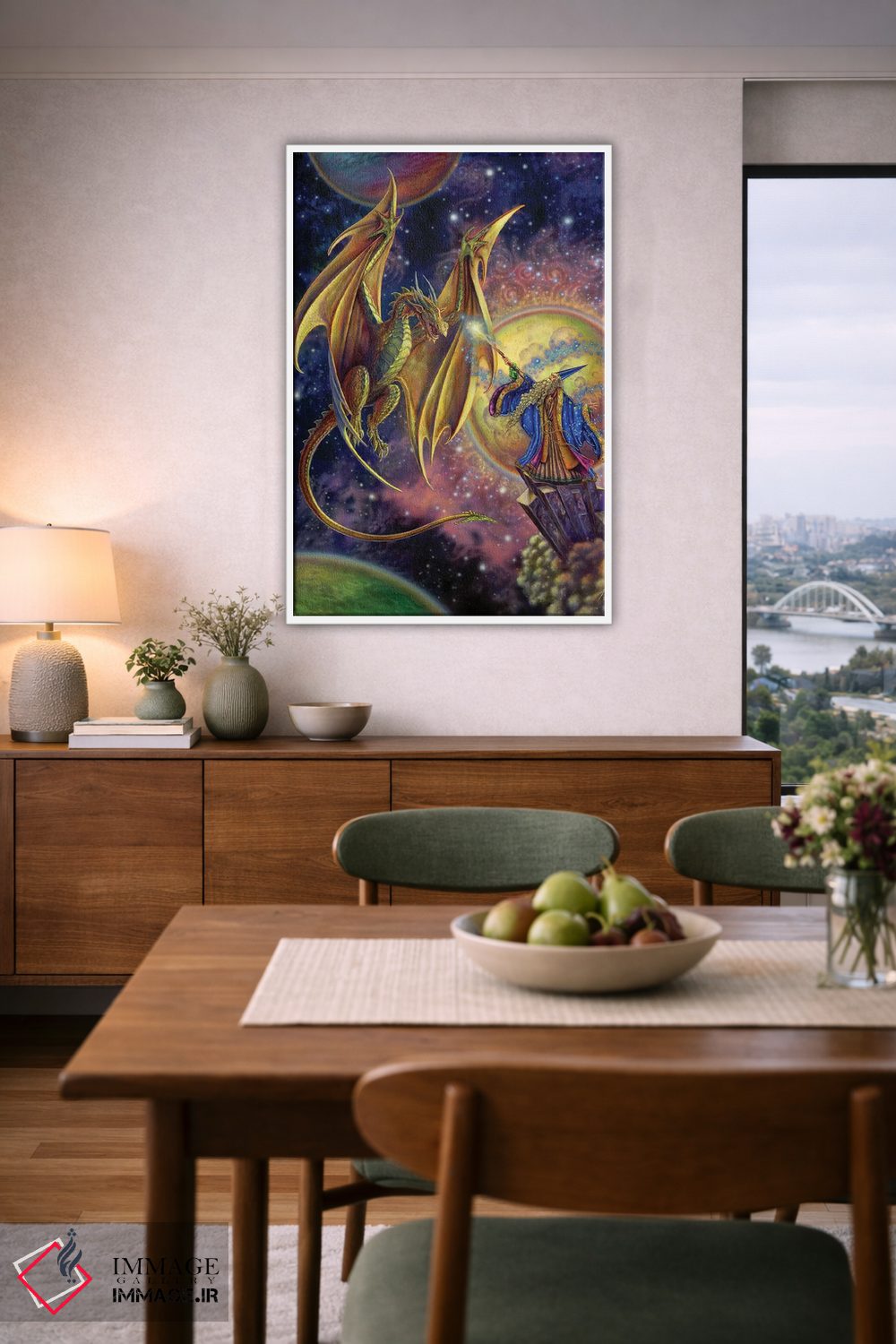 تابلو دکوراتیو جادو اثر مایلز پینکنی - D6W