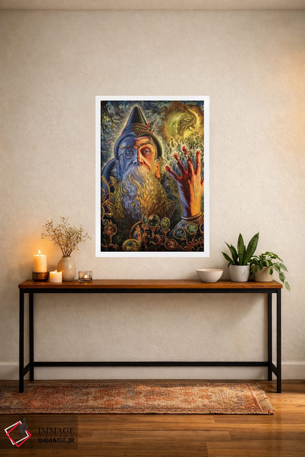 تابلو دکوراتیو غیب گو اثر مایلز پینکنی - D3W