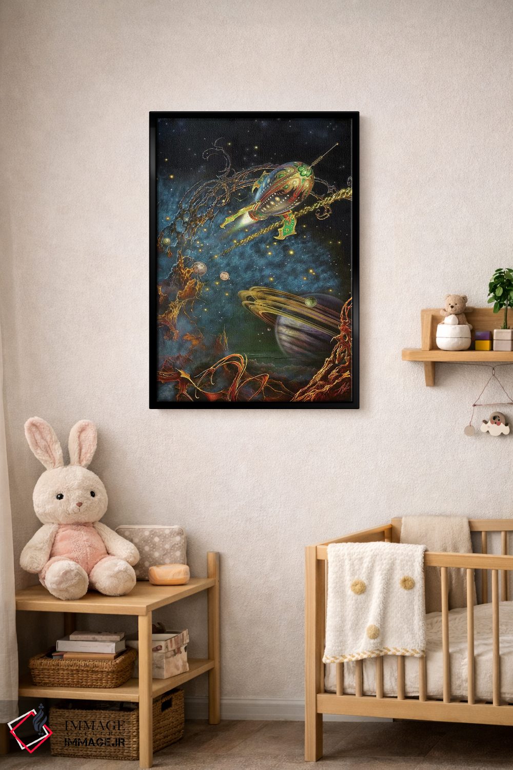 تابلو دکوراتیو طاق نما اثر مایلز پینکنی - D5B