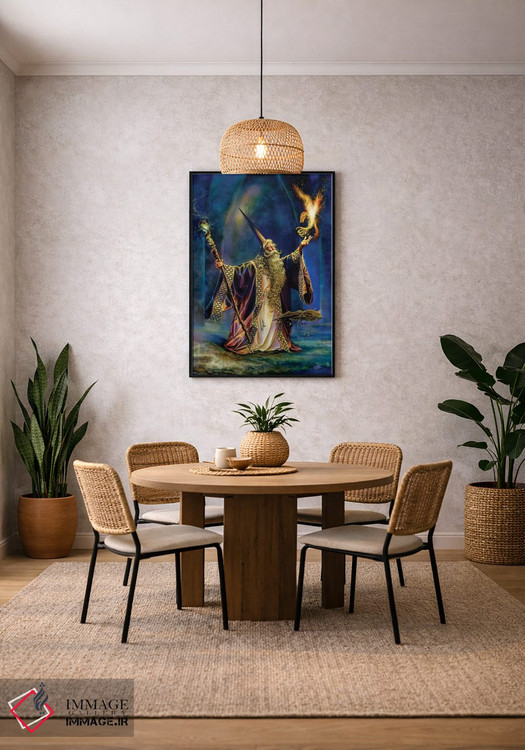 تابلو دکوراتیو جادوگر اثر مایلز پینکنی - D4B