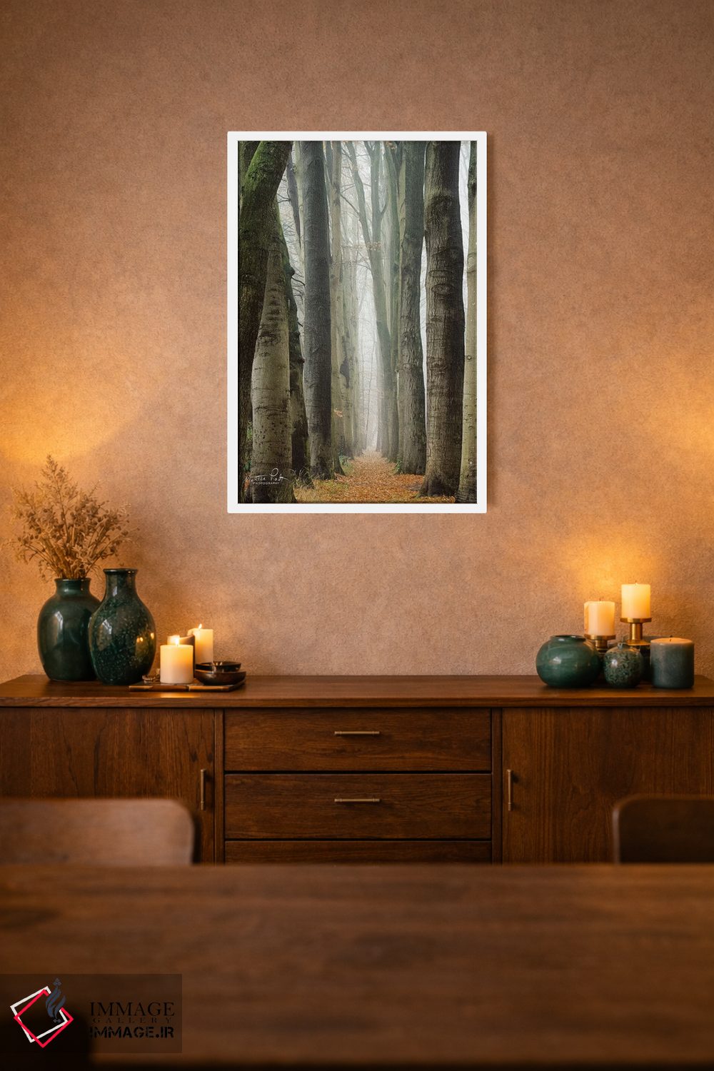 تابلو دکوراتیو کوچه باریک در هلند اثر مارتین پودت - D1W