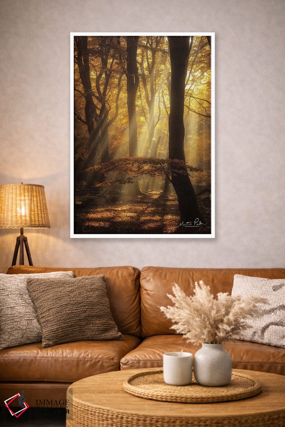 تابلو دکوراتیو چتر اثر مارتین پودت - D3W