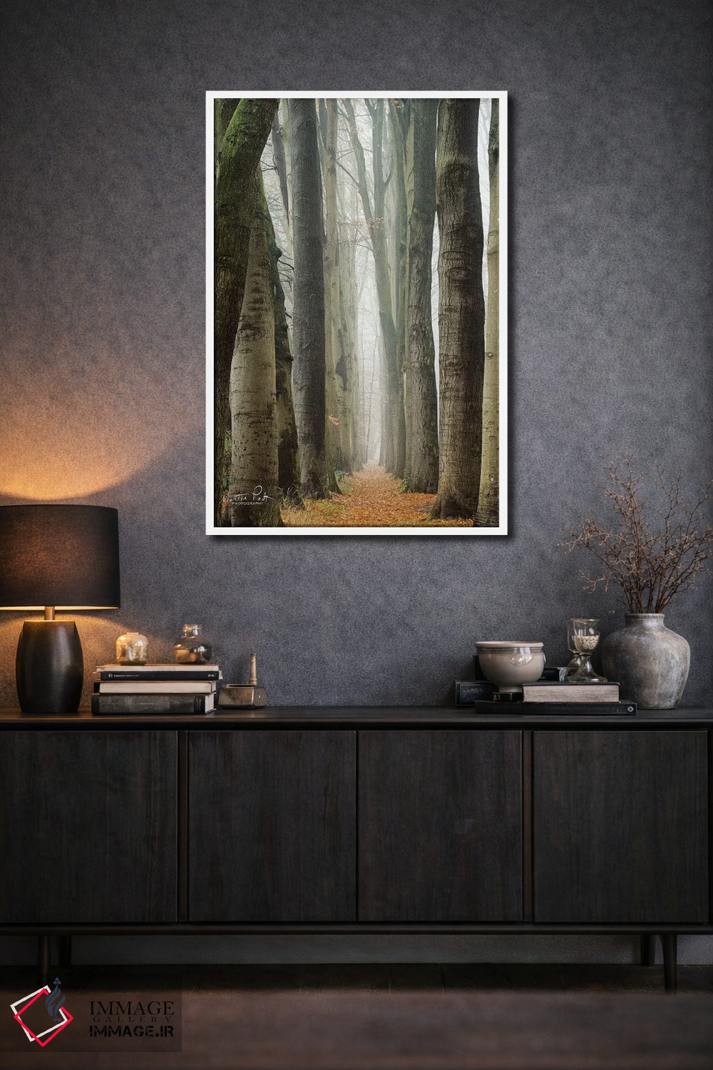 تابلو دکوراتیو کوچه باریک در هلند اثر مارتین پودت - D2W