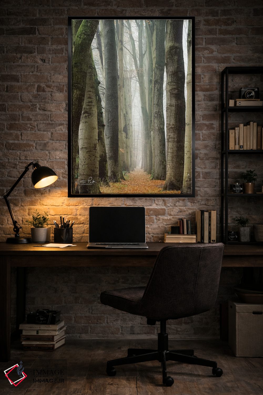 تابلو دکوراتیو کوچه باریک در هلند اثر مارتین پودت - D5B