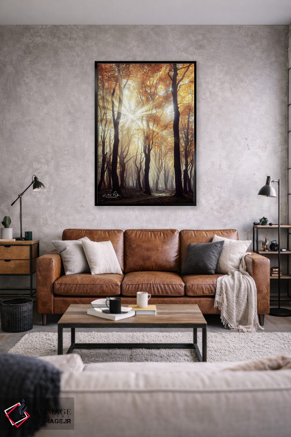 تابلو دکوراتیو انفجار اثر مارتین پودت - D1B