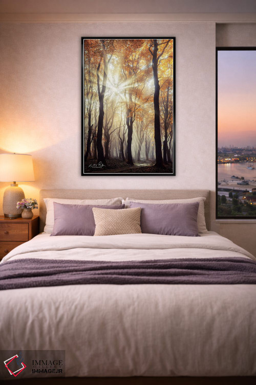 تابلو دکوراتیو انفجار اثر مارتین پودت - D5B