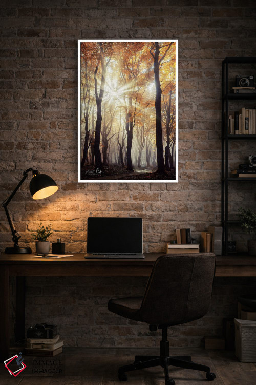 تابلو دکوراتیو انفجار اثر مارتین پودت - D4W