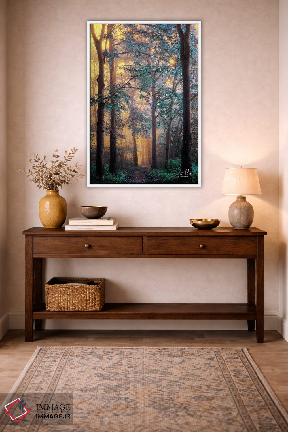 تابلو دکوراتیو سرزمین عجایب اثر مارتین پودت - D1W