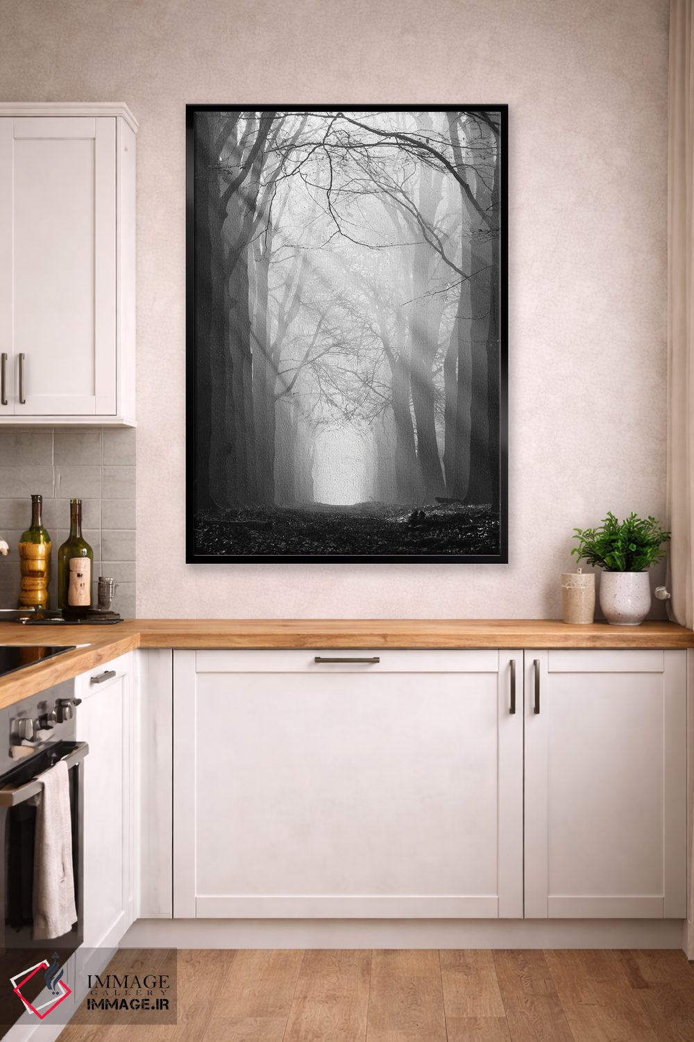 تابلو دکوراتیو مسیر پرتو خورشید اثر مارتین پودت - D2B