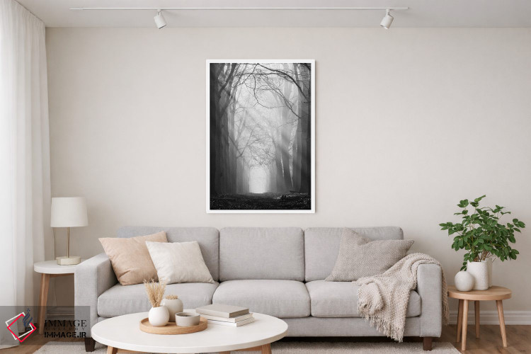 تابلو دکوراتیو مسیر پرتو خورشید اثر مارتین پودت - D4W