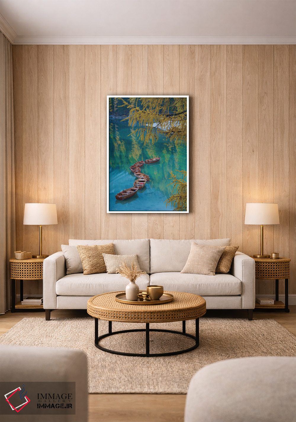 تابلو دکوراتیو منحنی S اثر مارتین پودت - D1W