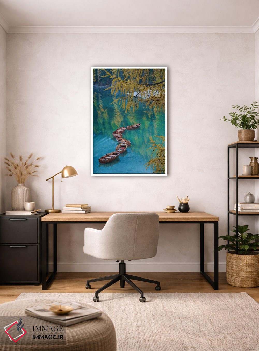 تابلو دکوراتیو منحنی S اثر مارتین پودت - D2W