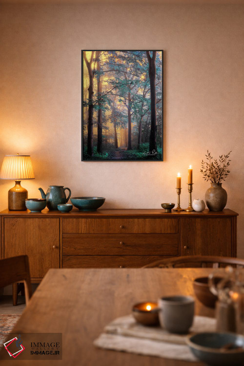 تابلو دکوراتیو سرزمین عجایب اثر مارتین پودت - D6B