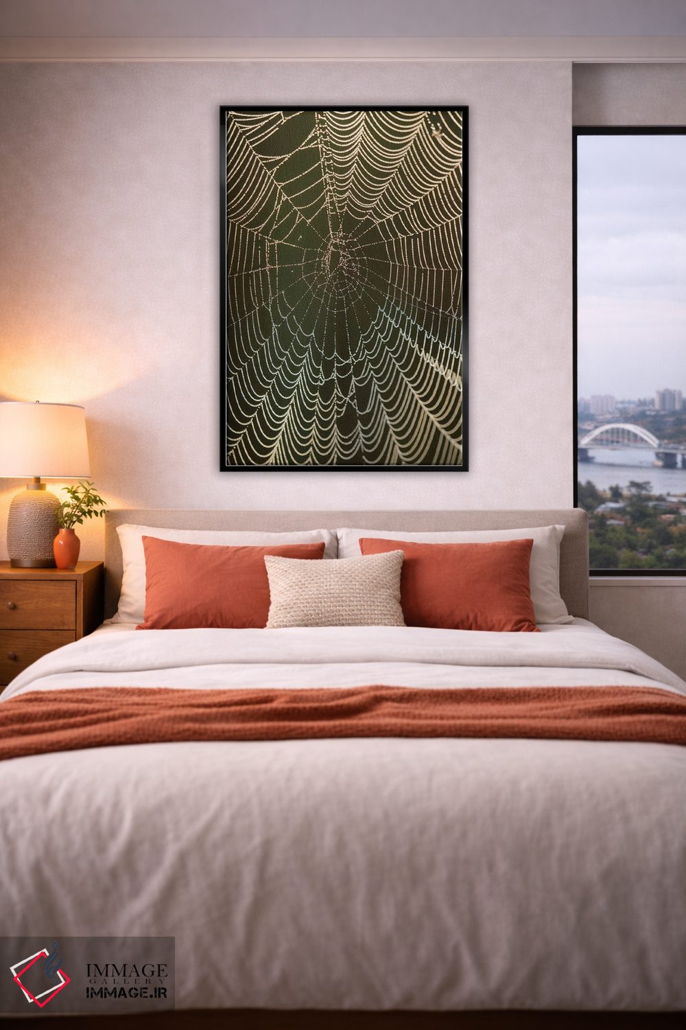 تابلو دکوراتیو Cameron Prairie National Wildlife Refuge, Louisiana,شبنم ص… اثر مارسا پرایور - D5B