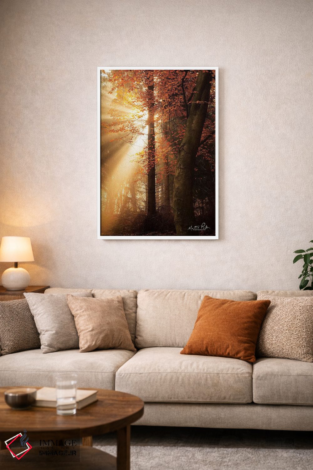 تابلو دکوراتیو بهترین های پاییز اثر مارتین پودت - D3W