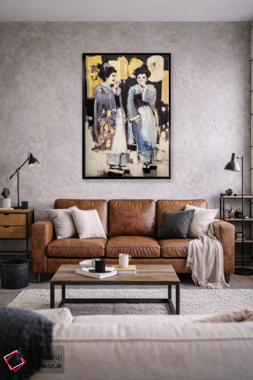 تابلو دکوراتیو شادی اثر مری پرت - D1B